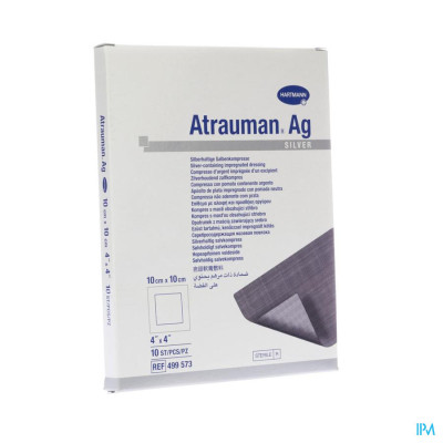 Atrauman® Ag 10x10cm Steriel (10 stuks)