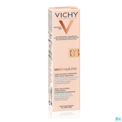 Vichy Mineralblend Fond de Teint Gypsum 03 30ml