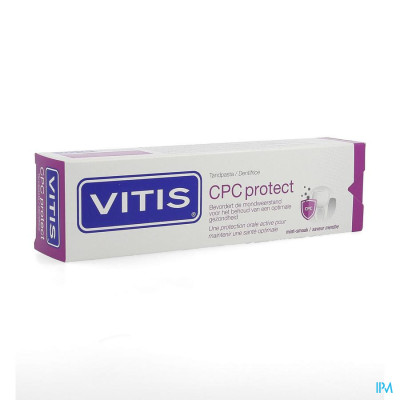 Vitis CPC Protect Tandpasta met 0,14% Cetylpyridinium Chloride (75ml)
