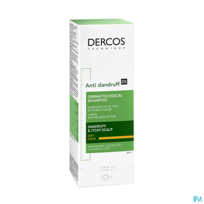 Vichy Dercos Anti-Roos Shampoo DS Droog Haar 200ml