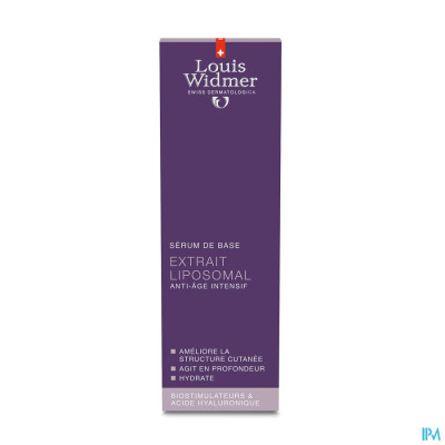 Louis Widmer - Intensief Anti-Ageing Extrait Liposomal (licht parfum) - 30ml