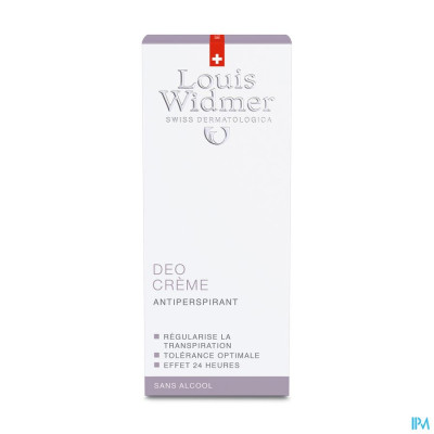 Louis Widmer - Deo Crème (licht parfum) - 40ml