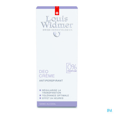Louis Widmer - Deo Crème (zonder parfum) - 40 ml