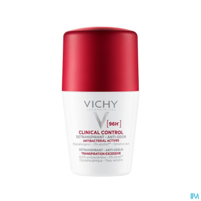 Vichy Deo Detranspirant Clinical Control 96u - Roller 50ml