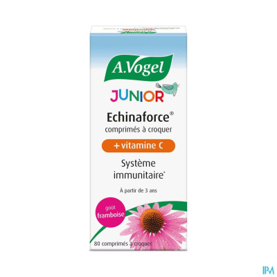 A.Vogel Echinaforce Junior + vitamine C (80 tabletten)