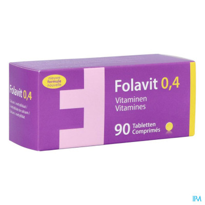 Folavit 0,4 (90 tabletten)