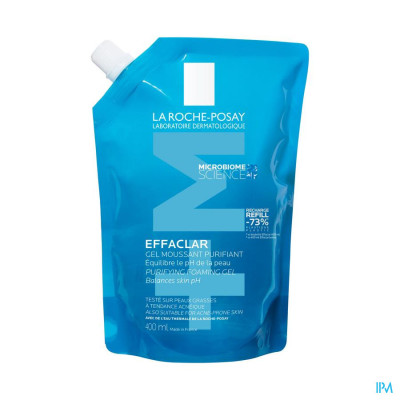 La Roche-Posay Effaclar Gel Moussant Purifiant REFILL (400 ml)