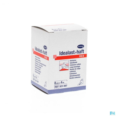 Idealast®-haft Rood 8cmx4m (1 stuk)