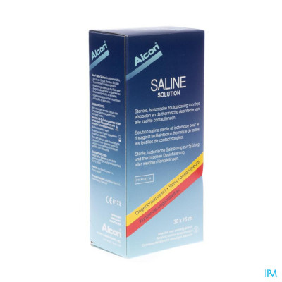 Alcon Saline (30 Ampullen van 15ml)
