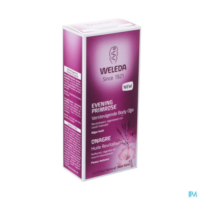 Weleda Evening Primrose Body Olie Verstevig. (100ml)