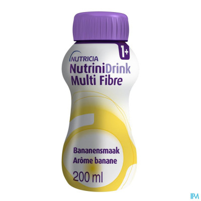 NutriniDrink Multi Fibre Bananensmaak Flesje 200ml