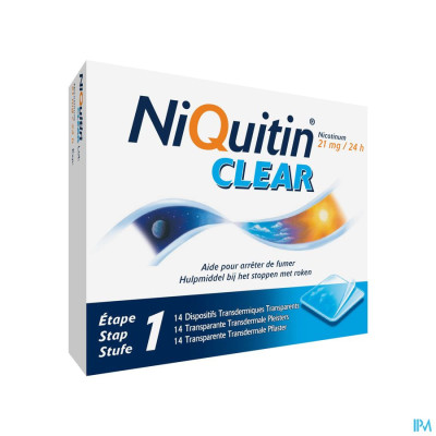 Niquitin Clear Patches 14 X 21mg