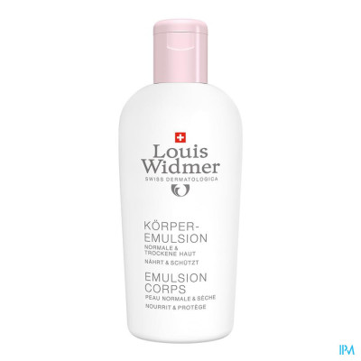 Louis Widmer - Lichaamsemulsie (zonder parfum) - 200 ml