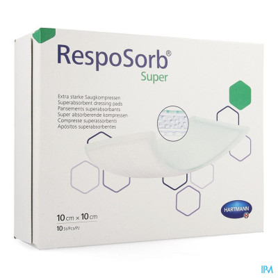RespoSorb® Super 10x10cm (10 stuks)