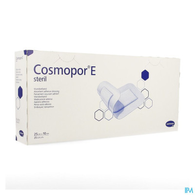 Cosmopor® E Latexvrij 25x10cm (25 stuks)