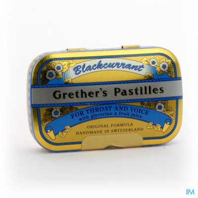 Grether's Pastilles Blackcurrant 60g