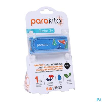 Parakito Anti-Muggenarmband Navulbaar JUNIOR 3+ Sneakers