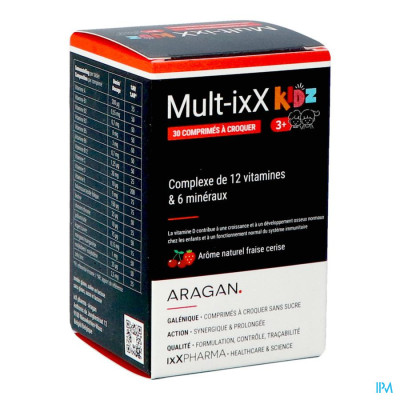 ixX Pharma Mult-ixX Kidz (30 kauwtabletten)