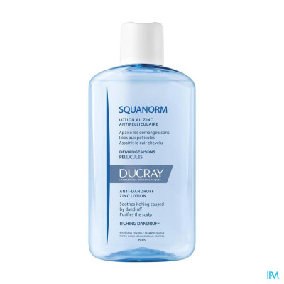 Ducray Squanorm Lotion Anti-Roos Zink (200ml)