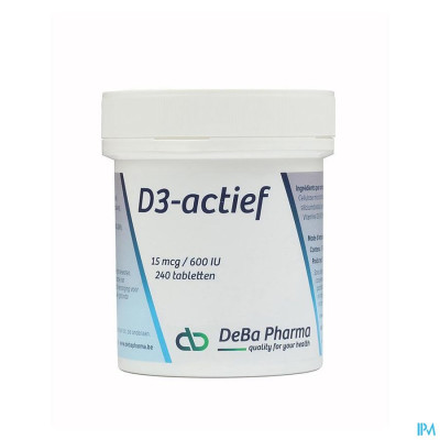 D3-actif Comp 240x15mcg Deba