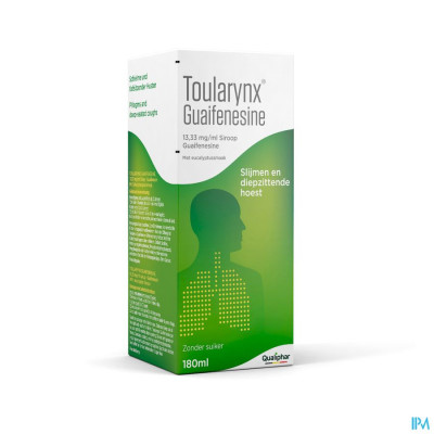 Toularynx Guaifenesine 180 ml siroop