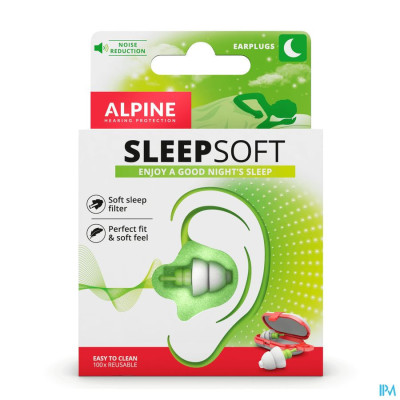 Alpine Sleepsoft Oordop (1 paar)