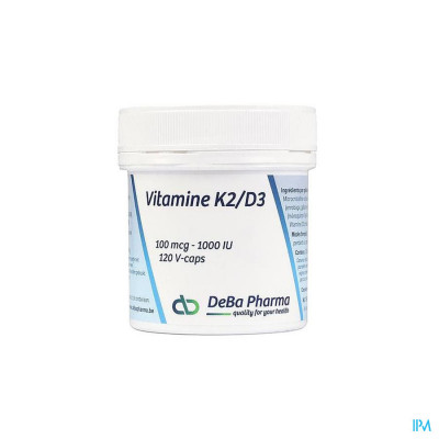 Vitamine K2/d3 100 Mcg/1000 U.i Caps 120