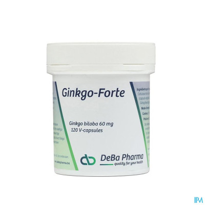 Ginkgo Forte Caps 120x60mg Deba