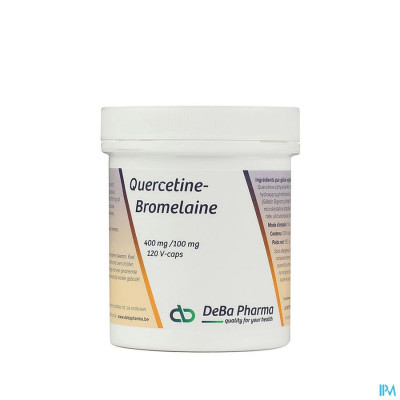 Quercetine Bromelaine Caps 120 Deba