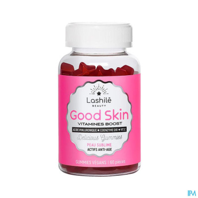 Lashilé Good Skin Anti-aging en Anti-rimpel Vitaminen (60 gummies)