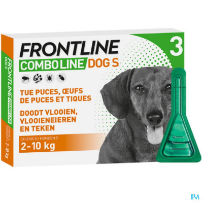 FRONTLINE COMBO® Line Hond S (2-10 kg) - 3 Pipetten