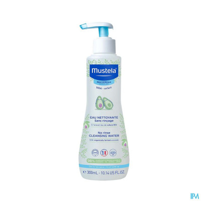 Mustela Normale Huid Water Reinigend zonder spoelen (300ml)