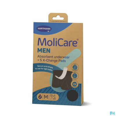 MoliCare® Men Absorberend Ondergoed met X-Change Pads (medium)