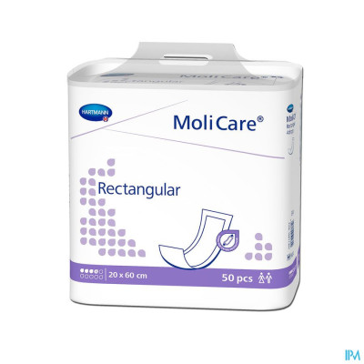 MoliCare® Rectangular 4 drops 20x60 (50 stuks)