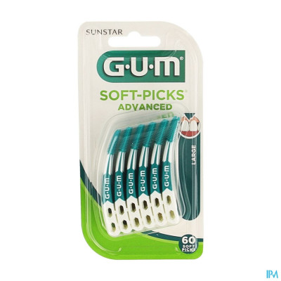 GUM® Softpicks Advanced Large 60st 651m60