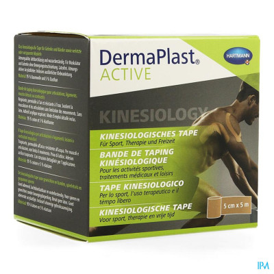 DermaPlast® ACTIVE Kinesio Tape huidskleur (1 stuk)