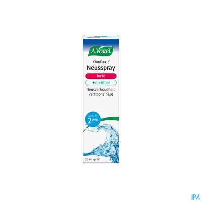 A.Vogel Cinuforce Neusspray Forte + Menthol (20ml)