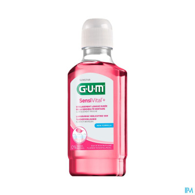 GUM® Sensivital + Mondwater Fluoride 300ml 6081