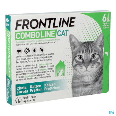 FRONTLINE COMBO® Line Kat - 6 Pipetten