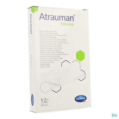 Atrauman® Silicone 5x7cm (5 stuks)
