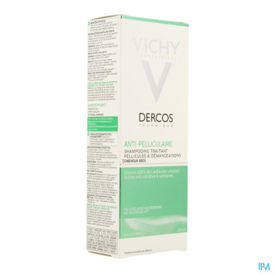 Vichy Dercos Anti-Roos Droog Haar Reno Shampoo 2x200ml