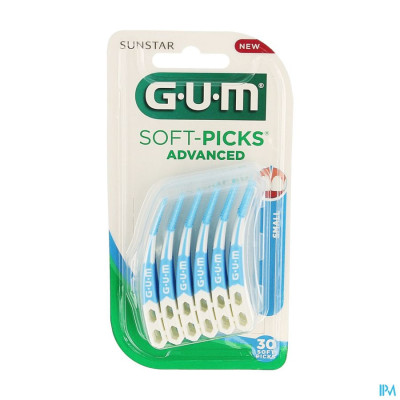 GUM® Softpicks Borstel Interdentaal  Ad. Small 30 649m