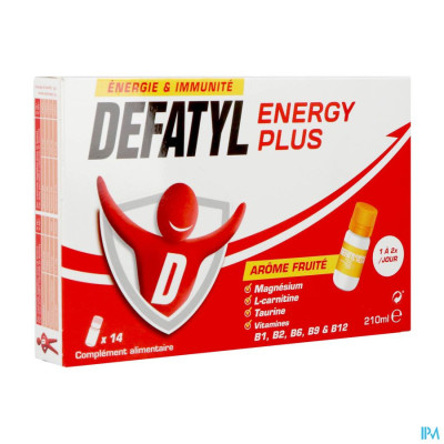 Defatyl Energy Plus (14 Flacons)