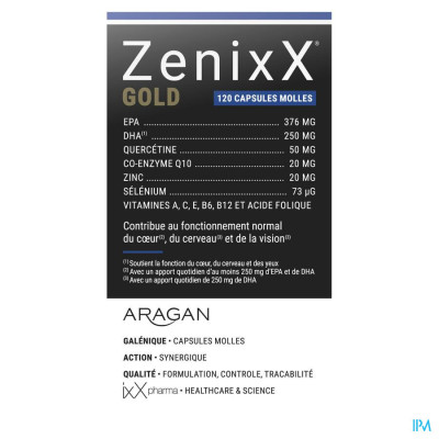 ixX Pharma ZenixX Gold (120 capsules)