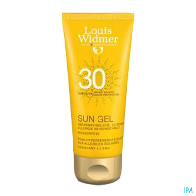 Louis Widmer Sun - Sun Gel 30 (zonder parfum) - 100 ml