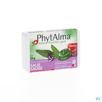 PhytAlma Saliepastilles met Stevia (50g)