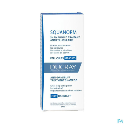 Ducray Squanorm Shampoo Vette Schilfers (200ml)