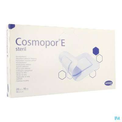Cosmopor® E Latexvrij 20x10cm (10 stuks)