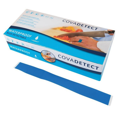 CovaDetect Detecteerbare Vingerpleister 12x3cm Waterproof 30120W (100 pleisters)