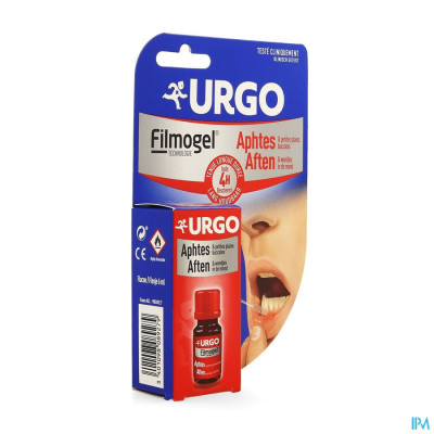 Urgo Aften Mondwondjes Fruitsmaak Filmogel 6ml